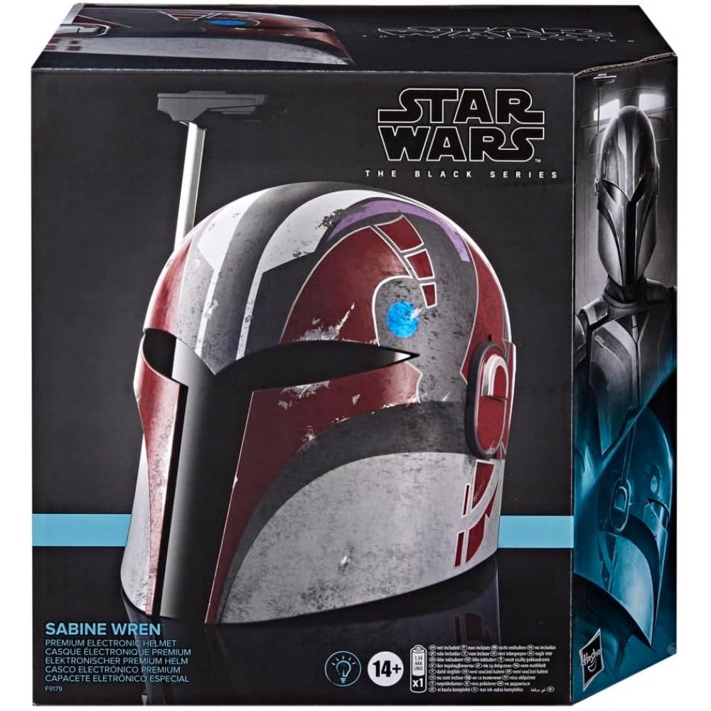 Hasbro Шлем Сабин Врен Премиум Электронный С Продвинутыми Светодиодными Эффектами F9179