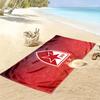 Red Star Belgrade Print Beach Towel, Large Soft Quick Dry Towel for Beach Camping Swimming