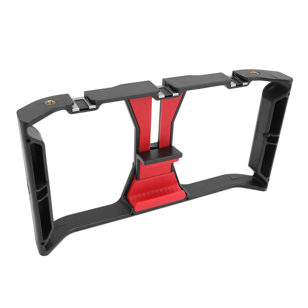 Phone Video Cage 14 Inch Screw Hole Phone Grip Stabilizer Cage for Live Broadcast Filmmaking Video