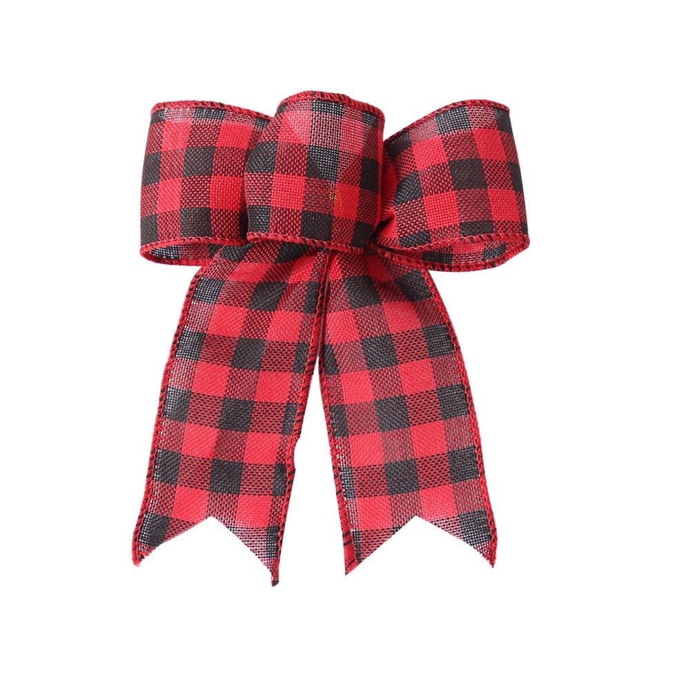 Small Red Vibrant Christmas Bow Adding A Touch Of Color To Festivities Holiday