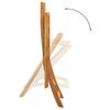 Garden Bar Stools 2 pcs. Foldable Solid Acacia Wood