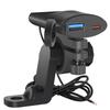 Motorcycle Intelligent Charger 30W USB-C and 18W USB-A Dual Ports 12V-24V Handlebar/Rearview Mirror Installation Method