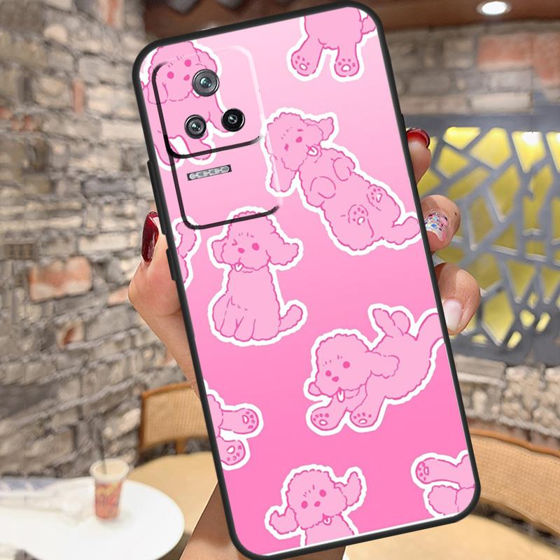 Poodle Dog Case For Xiaomi 14T Pro 13T 11T 12T 13 14 15 Ultra POCO X6 X7 Pro X3 X5 M6 F5 F6 Pro Cover