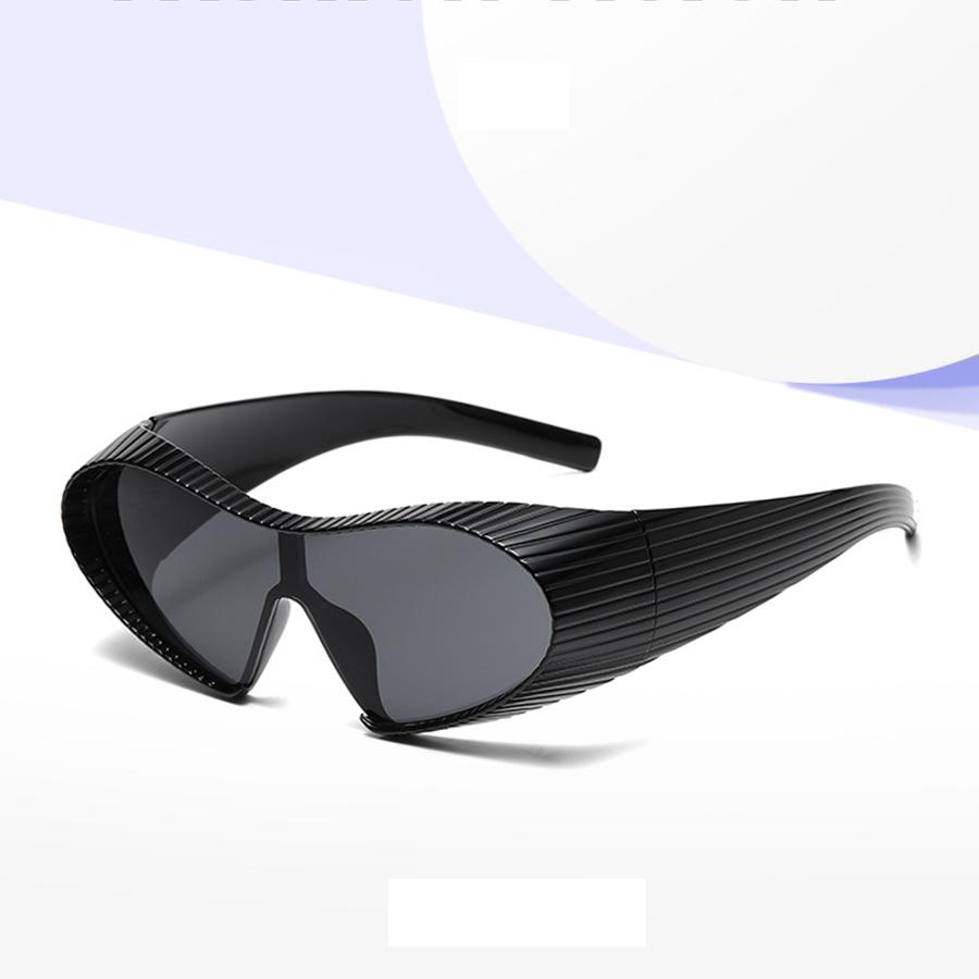 Солнцезащитные очки Future для женщин, винтажные, большая оправа, цельные, солнцезащитные очки Y2K, женские, для спорта на открытом воздухе, очки UV400