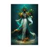 Raven Queen Sacral Redemption Плакаты и принты Настенные художественные картины Цветочные люди Картина на холсте Гостиная Домашний декор Cuadros