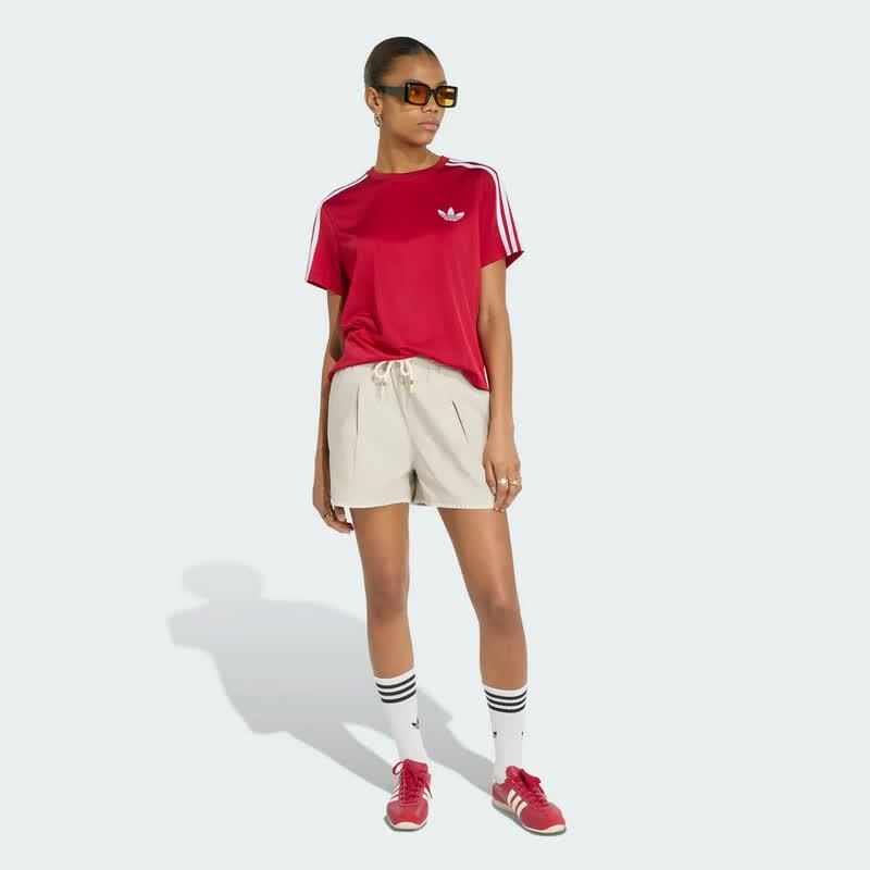 adidas Оригинальные женские плетеные шорты для отдыха