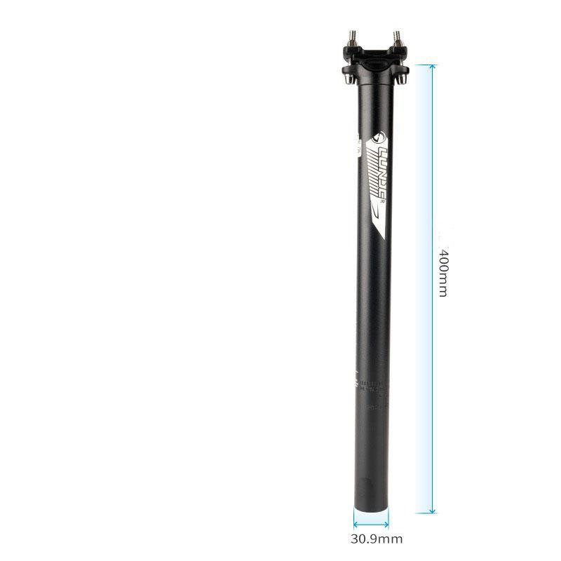Mountain Bike Seat Tube 27.2/30.9/31.6*400mm Road Bicycle Aluminum Alloy Extended Double Nail Bicycle Seatpost Bike Parts