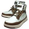 Waterproof Rain Snow and Sneakers Size Men's Boots, Boots, (White/Camel, 27cm)