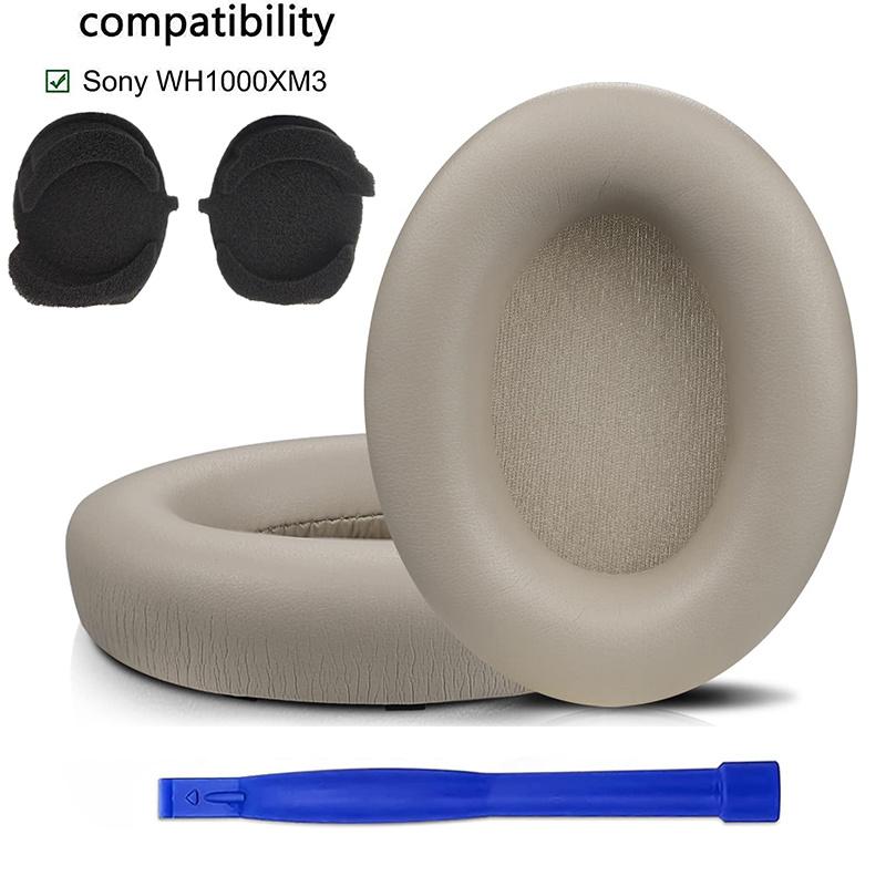 Replacement Earpads for Sony WH-1000XM3 1000XM3 WH1000XM3 Headphones Earmuff Ear Pads Cushions Accessories Repair Parts
