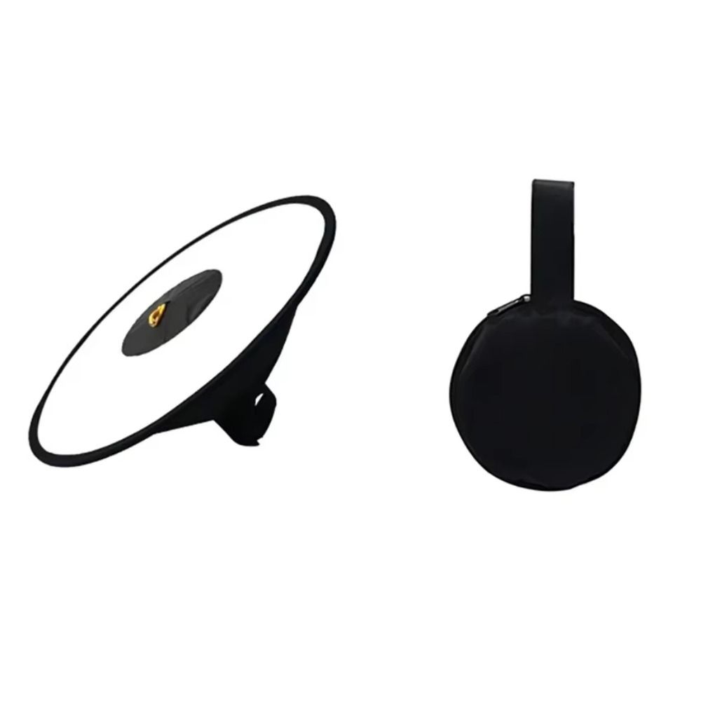 Round Cone Camera Diffuser Reflector Folding Flash Diffuser Portable Softbox Diffuser For Portrait