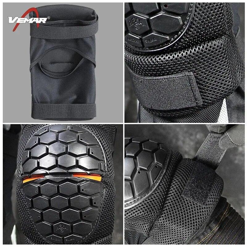 VEMAR E-08 Наколенники Велосипедный бандаж Защита ног от падения при езде