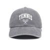 1pc Retro Tennis Racket Printted Baseball Caps for Women,Casual Outdoor Adjustable Driver Caps Suitable for Spring and Summer