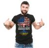 Футболка "Выращено в Америке, Украинские корни" Украинские подарки Украина США Футболка