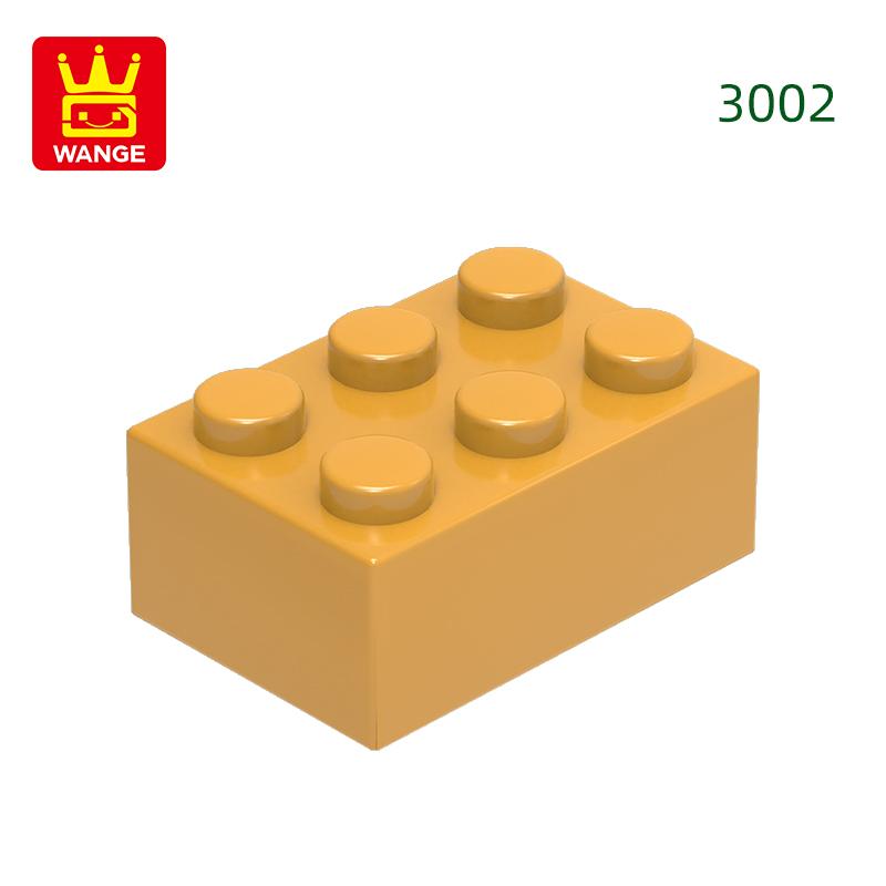 Нетоксичный 55 шт./лот 3002 2x3 Толстые Строительные Блоки Moc Аксессуары Совместимые С Кирпичами Детские Игрушки Подарочная Коробка