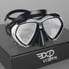 EXP VISION-Scuba Diving Mask for Adults, Anti-fog Dive Mask, Anti-Leak Tempered Glass, Swim Goggles with Nose Cover, Snorkeling