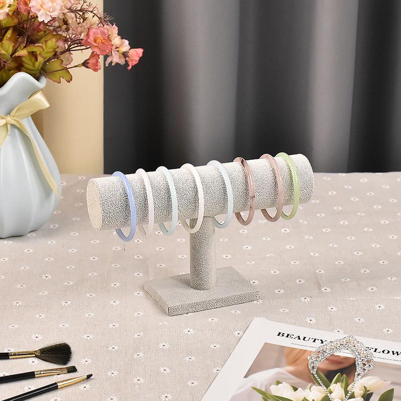 Подставка для демонстрации браслетов и часов из фланели для ювелирных лавок