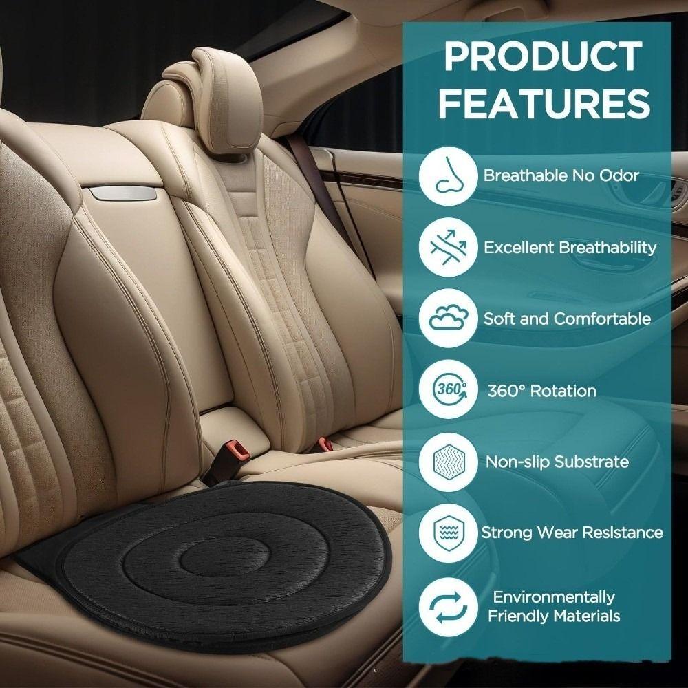 Anti-slip Auto Mounted Seat Cushions Breathable Car Seat Pad Washable Movable Seat Cushions
