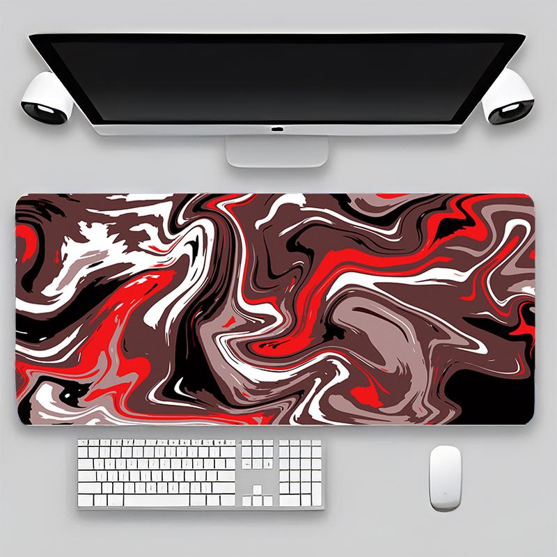 Terrain Map Contours Keyboard Gamer Carpet Rubber Mat Full Gamer Pc Keyboard Mouse Gamer Table Gaming Pc 90x40cm