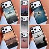 Чехол для телефона Aircraft Airplane Fly Travel мягкий для iPhone 16e 15 14 13 12 17 Pro Max Plus Air 17pro Cover Coque