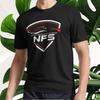 Новая футболка NFS с большим логотипом Активная футболка Футболка с логотипом Смешной размер от S до 5XL