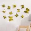 12Pcs/set Mirror Wall Stickers 3D Butterfly Wall Decal Art for Kids Room Home Wall Decoration Fridge Sticker Wedding Party