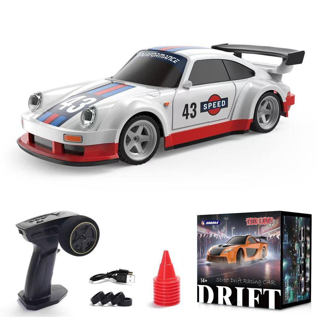 S New With Gyroscope Jiabaile 1:43 Mini Four-Wheel Drive Drift Remote Control Car Full-Scale Professional Rc Racing Car