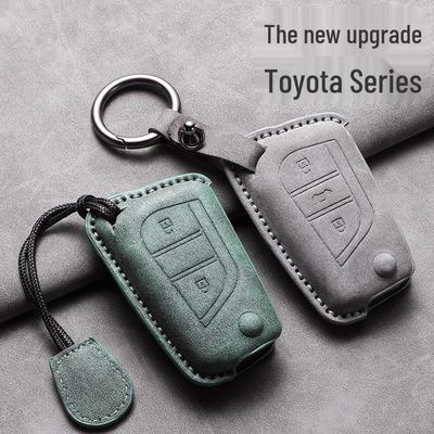 Чехол для ключей из овчины для Toyota Alphard, RAV4, Camry, Highlander
