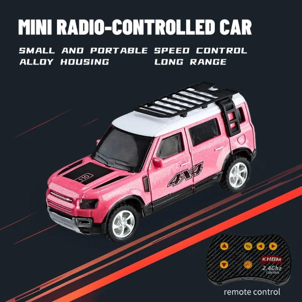 2026 RC Car MINI Alloy 1/64 Upgraded Remote Control Car Convenient to Carry 60 Minutes of Work Time Children's Gifts Toys