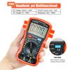 BTMETER Digital Multimeter Electrical Tester, 4000 Counts TRMS Volt Meter AC DC Current Ohm Meter with Continuity Buzzer,BT-39M