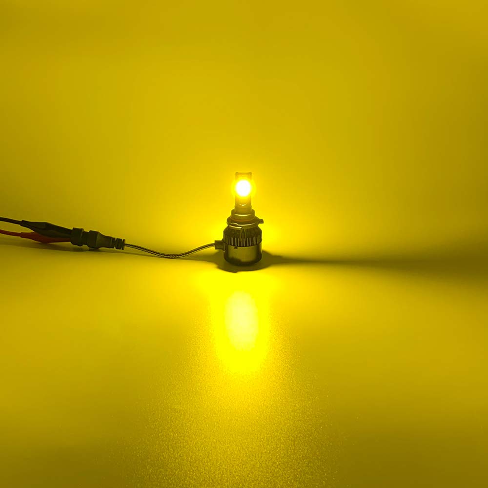 Catland HB4 9006 Светодиодная противотуманная фара, Желтая, 12 В, Автомобильная светодиодная противотуманная фара/фара головного света, Светодиодная