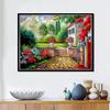 Diamond Painting Courtyard Diamond Mosaic Diamond Embroidery Cross Stitch Decor