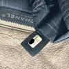 CHANEL Decacoco CC logo Bag Shoulder Bag Tote Bag Leather Beige