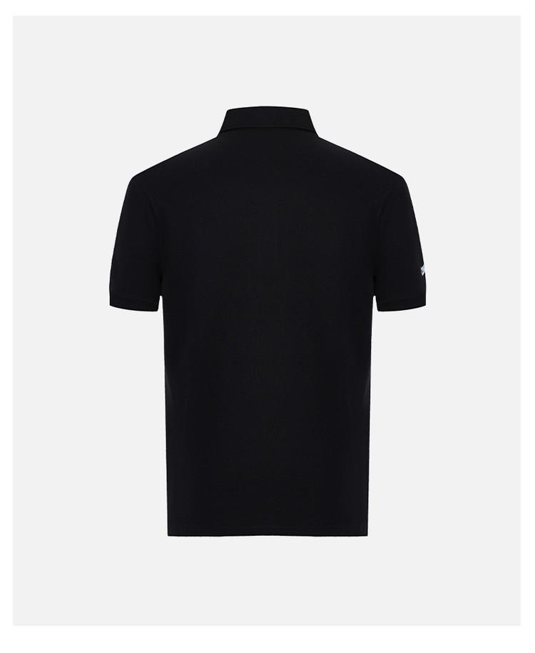 [Letter Printing] Spring/Summer Personalized Versatile Cotton Loose Edition Short sleeved Men's Polo Shirt