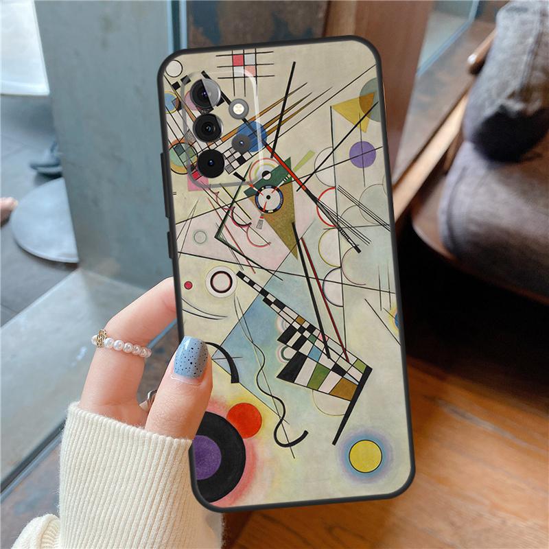 Wassily Kandinsky Abstract Phone Case For Samsung Galaxy A54 A34 A14 A13 A33 A53 A73 A12 A22 A32 A52 A72 A51 A71 Cover Coque