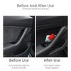Side Door Handle Storage Box for Tesla Model Y Juniper 2025 2026 Door Slot Pockets Tray Organizer Interior Accessories