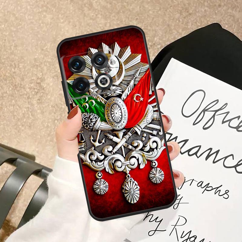 Чехол-футляр с гербом Османской империи для OnePlus 15 15R 13R 13 13T 12 12R 11 10 Pro 10T 8T Nord 5 CE 3 2 4 Lite N20 N30
