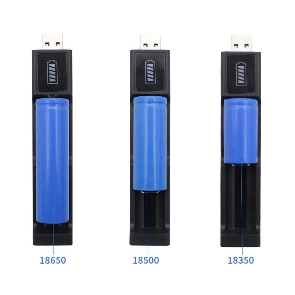 Прямая вставка USB Одиночный литиевый аккумулятор 18650 Быстрая зарядка кнопкой Нажимной аккумулятор Sour H3Q4