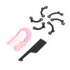 6PCS/Set 3 Sizes Women Beauty Nose Up Lifting Bridge Shaper Massage Tool No Pain