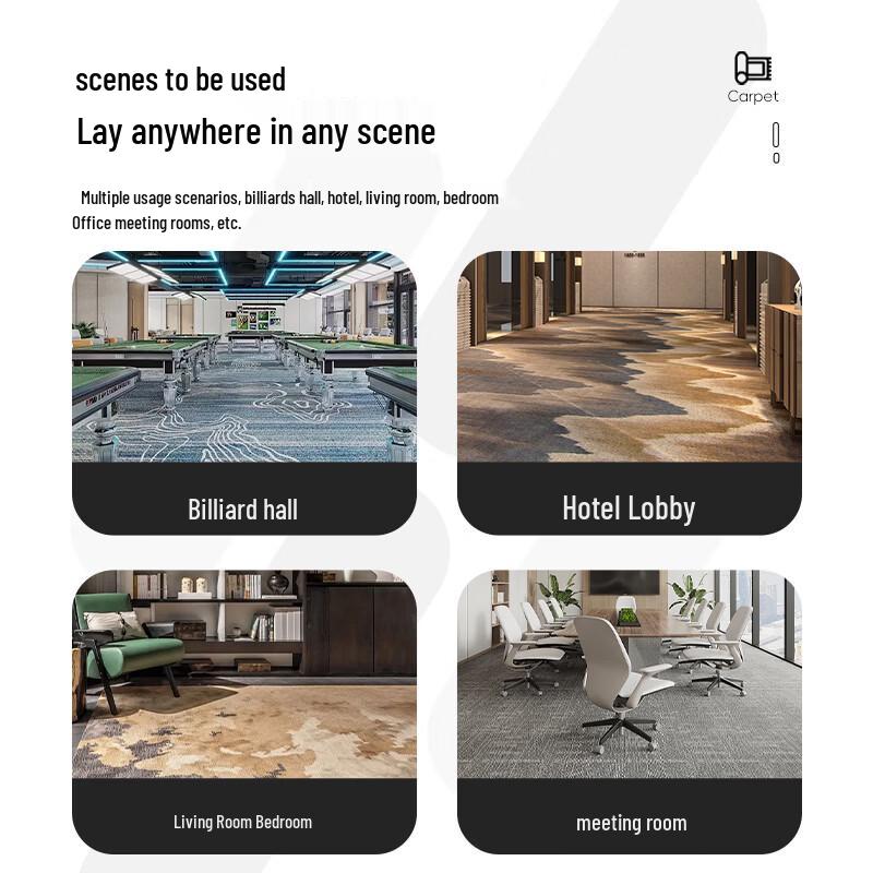 HOX Billiard & Commercial Area Printed Carpet