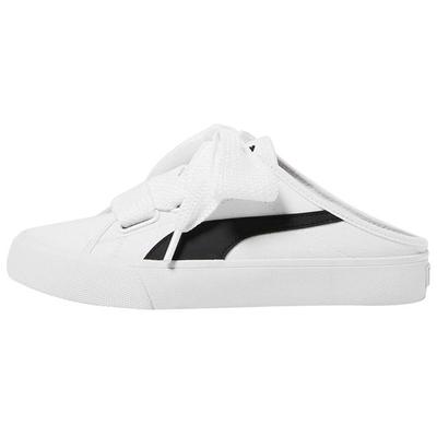 Кроссовки Bari Mule Ribbon White Black Women 382331-03
