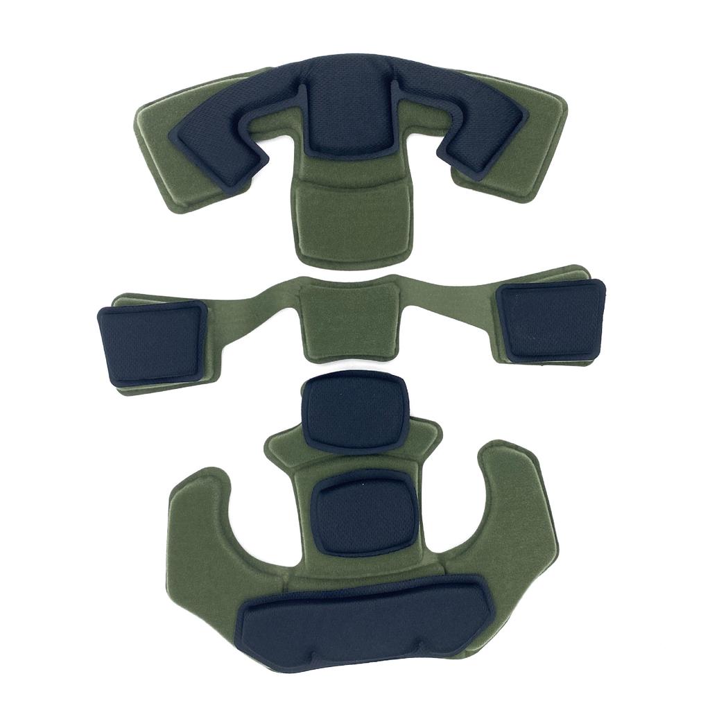 Комплект внутренних подкладок для тактического шлема, удобный шлем для стрельбы из страйкбола, подкладка из ЭВА с эффектом памяти, аксессуары для пейнтбольного шлема CS