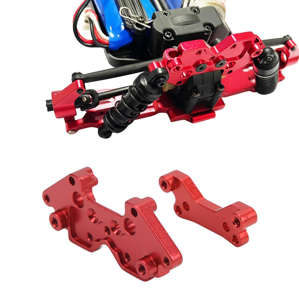 Front Rear Plates Aluminum Alloy Front Rear Shock Towers for HBX 1Celsius18 18859E 18858E 18857E SUV