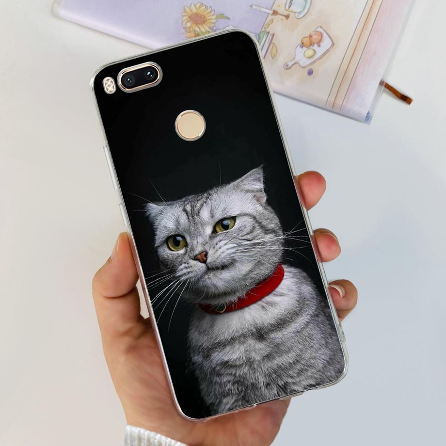 Для Xiaomi Mi A1 Mi 5x Чехол Силиконовый Мягкий Прозрачный ТПУ Чехлы для Телефона Задняя Крышка Для Xiaomi Mi 5X Mi5X MiA1 Бампер Coque Fundas Capas