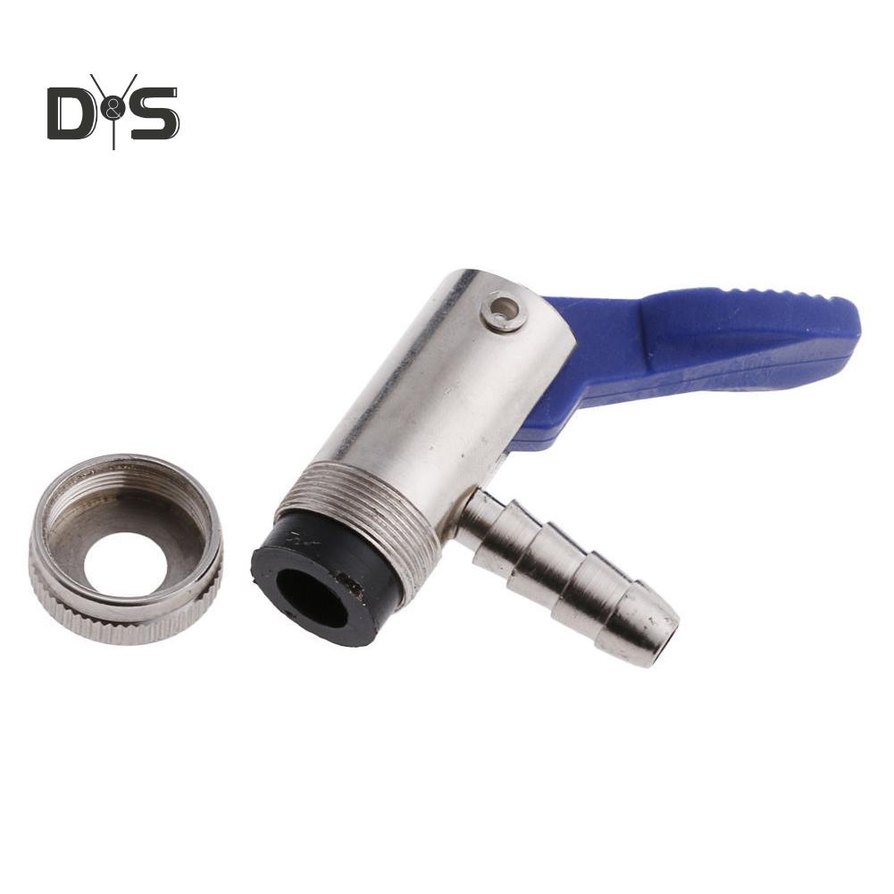 Super Wind Car MotorBicycle Tyre Tire Inflator Air Pump Valve Chuck Connector