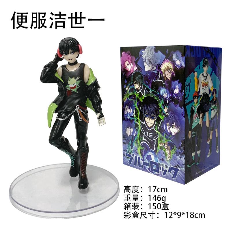 Аниме BLUE LOCK Исаги Йоичи Сейширо Наги Мегуру Бачира Рео Микаге Хёма Чигири Рин Итоши Фигурки Игрушки 17см