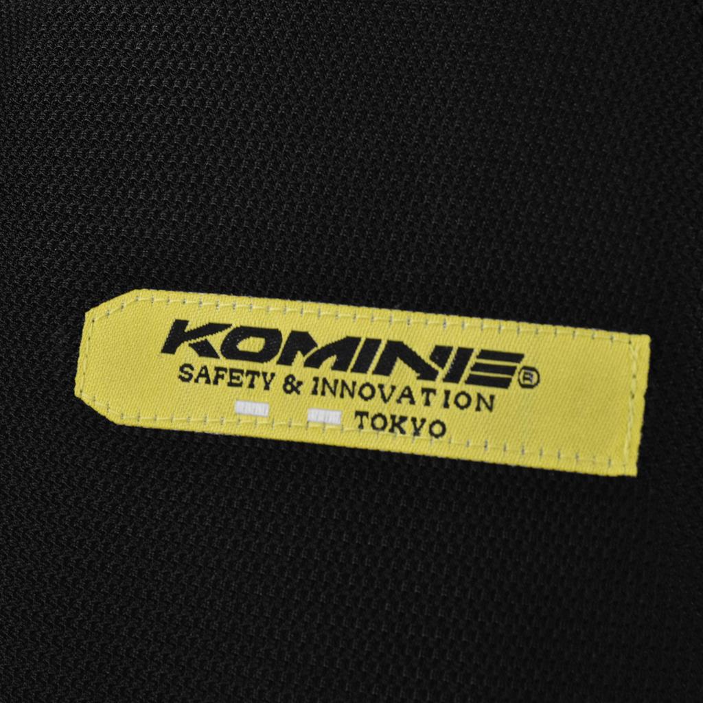 Komine CE Body Protection Liner Vest for Motorcycles Black M 904 CE Standard Protector SK-694