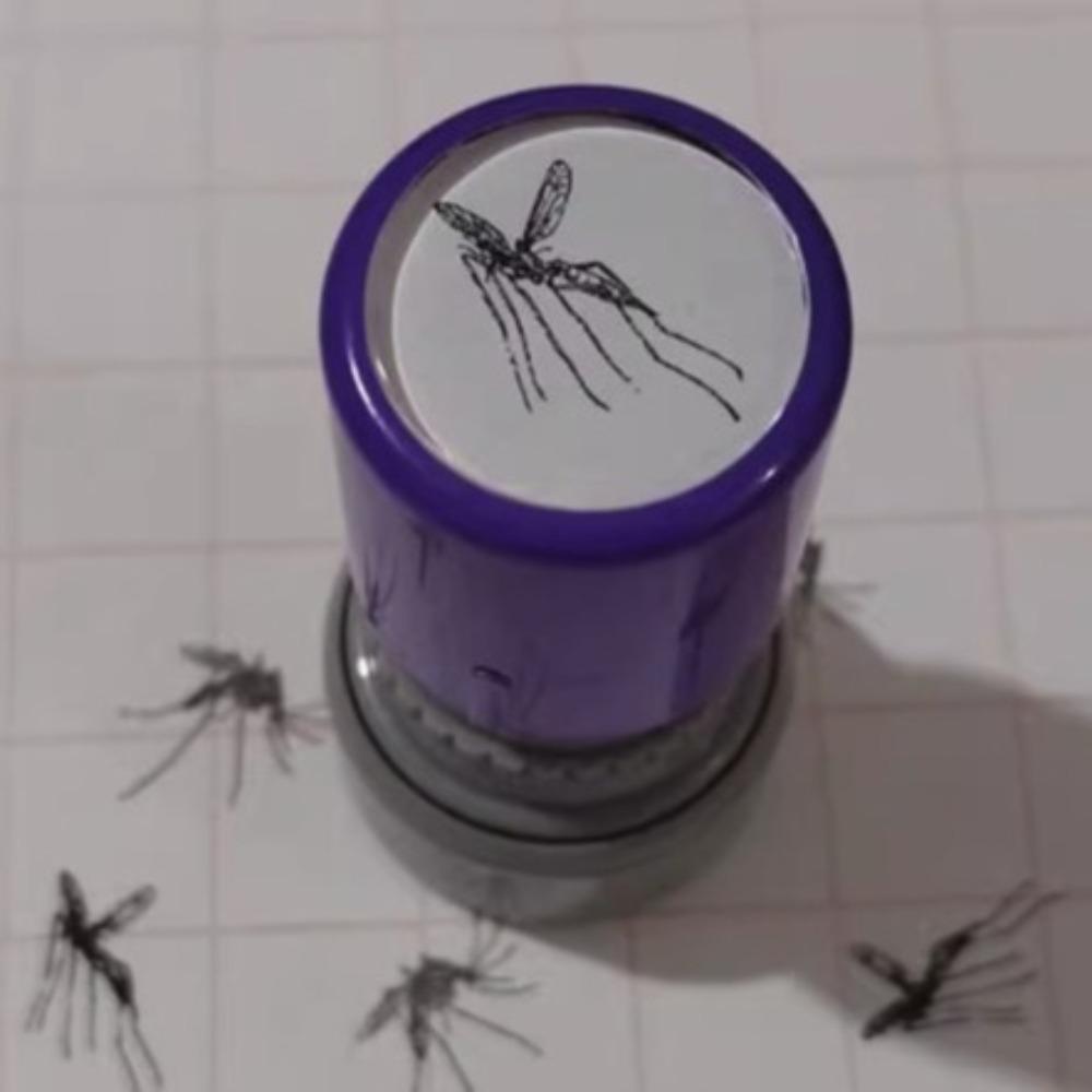 Novelty Self-ink Stamps Assorted Stamps Funny Prank Stamp Mosquito Stamps  Handbook Decoration