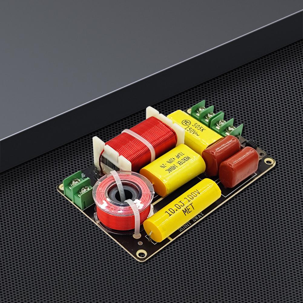 WEAH-250 Speaker Frequency Divider 250W 2 Way HiFi Crossover Filter Module Audio HiFi Filter Circuit Board Home Sound Theater