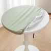 1PC Oilproof Elastic Tablecloth Table Cloth PU Leather Table Protector Cover Table Cover Desk Mat