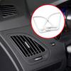 Для Hyundai IX35 IX 35 2010 - 2015 Накладка на решетку воздуховода кондиционера 2 шт. Рамка воздуховода AC Декоративная наклейка Аксессуары для интерьера